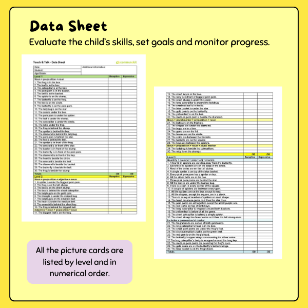Touch & Talk - Extension Resources