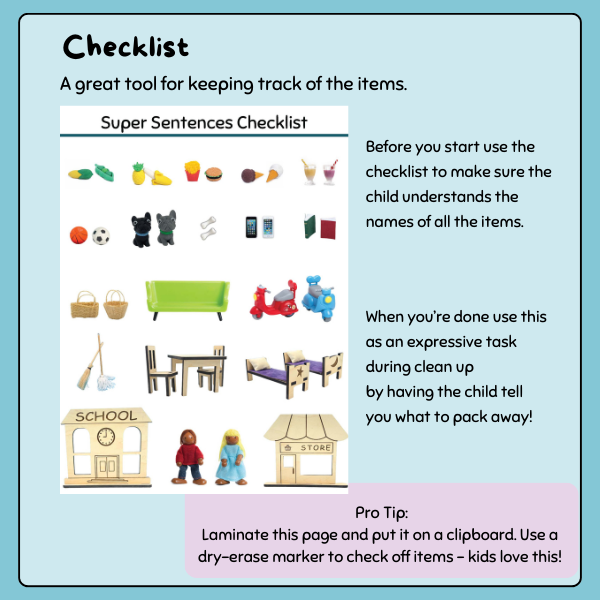 Super Sentences - Extension Resources