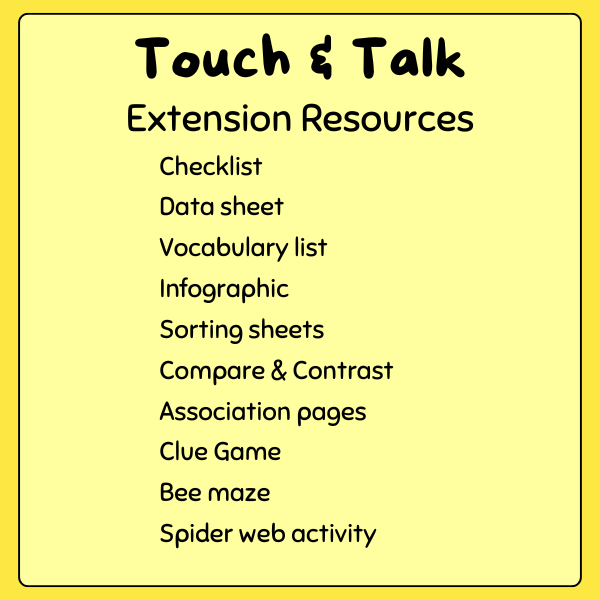 Touch & Talk - Extension Resources
