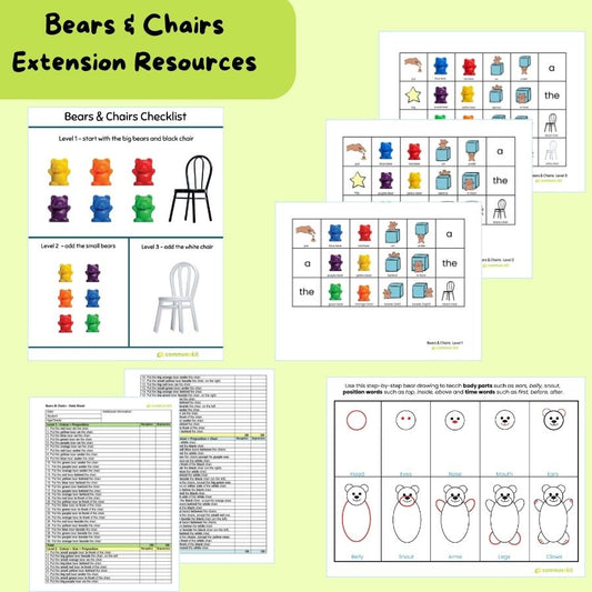 Bears & Chairs - Digital Extension Resources