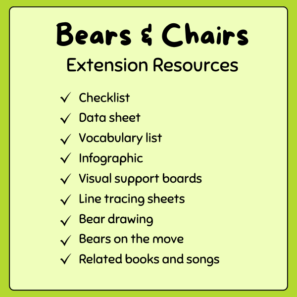 Bears & Chairs Folder