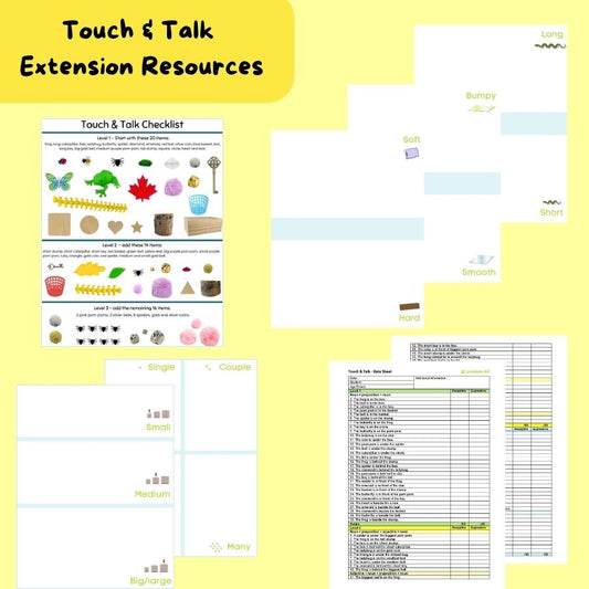 Touch & Talk - Digital Extension Resources