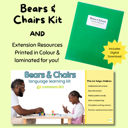 *New* Bears & Chairs