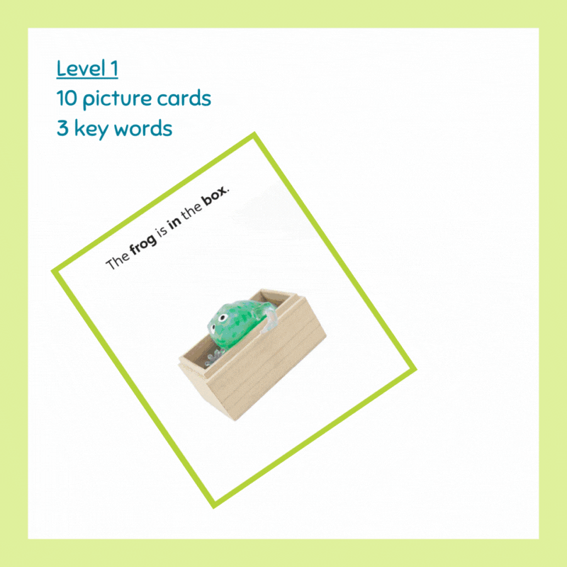 English Picture Cards - Touch & Talk